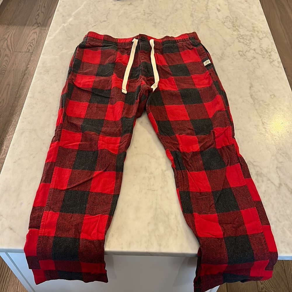Abercrombie and Fitch flannel pajama pants, size XL.